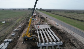 AVANZA LA OBRA DE LA AUTOVA DE LA RUTA 11